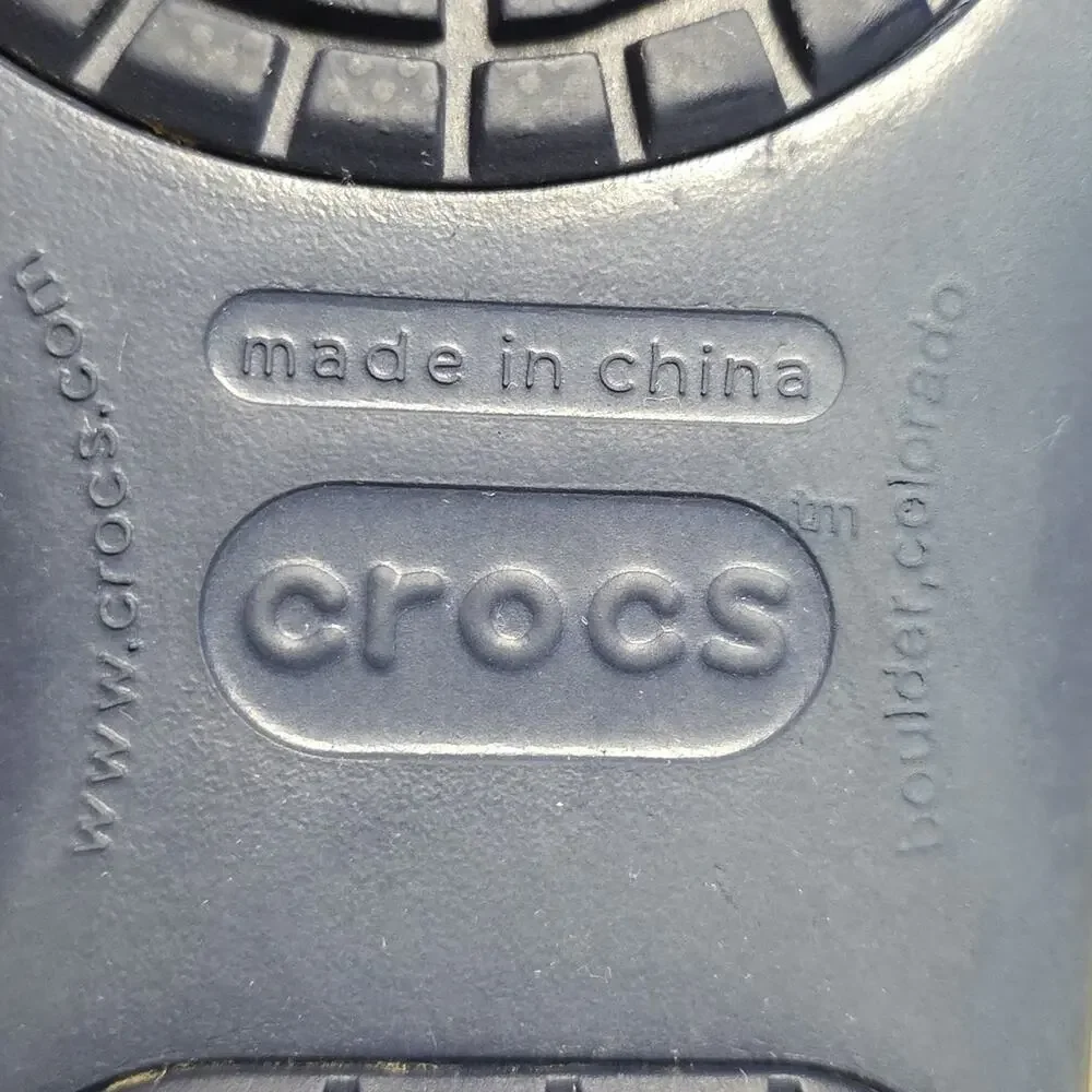 CROCS Winter Puff Boots Dark Blue Womens Size 8